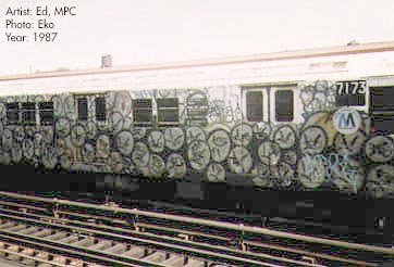 NEW YORK CITY TRAINS, MID '80s