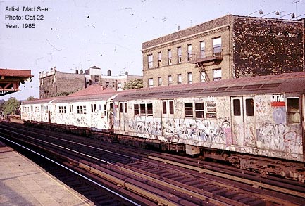 NEW YORK CITY TRAINS, MID '80s